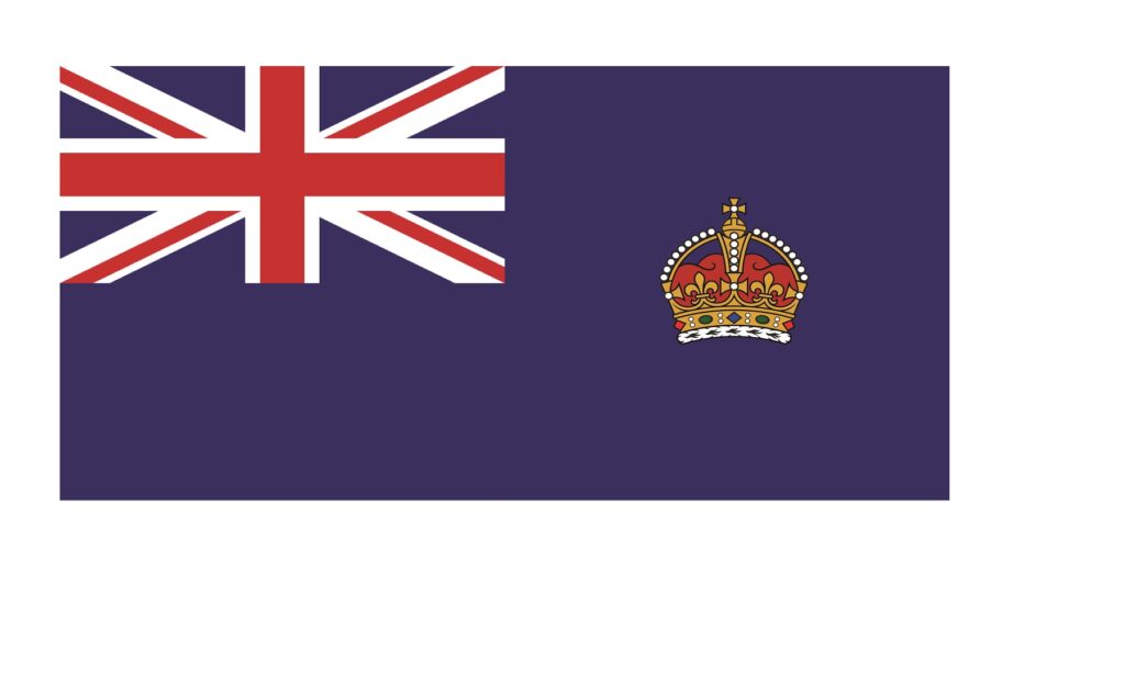 Yacht Club Ensign for sailing