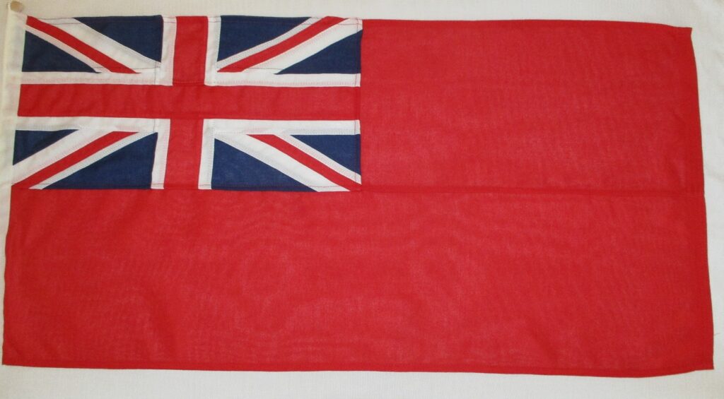 Sewn Red Ensign Flag